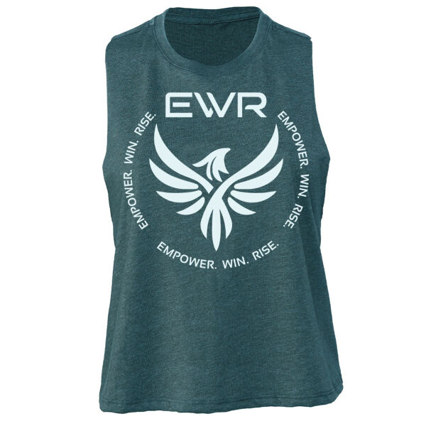 Elevate  - Women's Racerback Cropped Tank Thumbnail