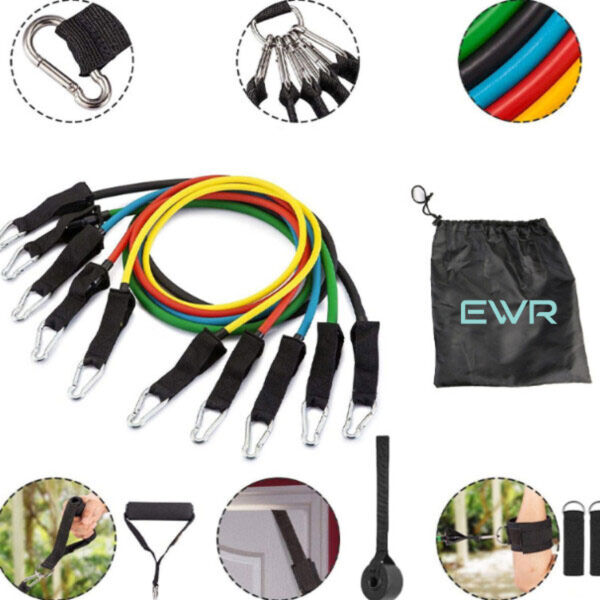 Elevate  - Resistance Exercise Band Set 11pc Thumbnail